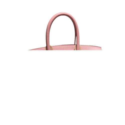 Birkin 25  Retourne 3Q Rose Sakura Togo Silver Hardware