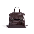 Convertible Vintage Leather Backpack