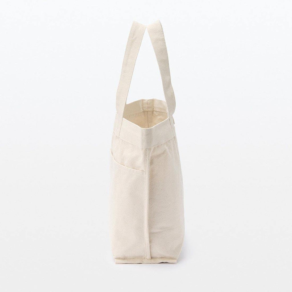 Multi-Pocket Canvas Bag with Adjustable Straps
